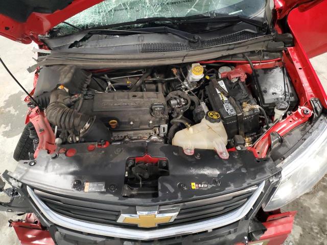 1G1JG6SB5L4124238 - 2020 CHEVROLET SONIC RED photo 11