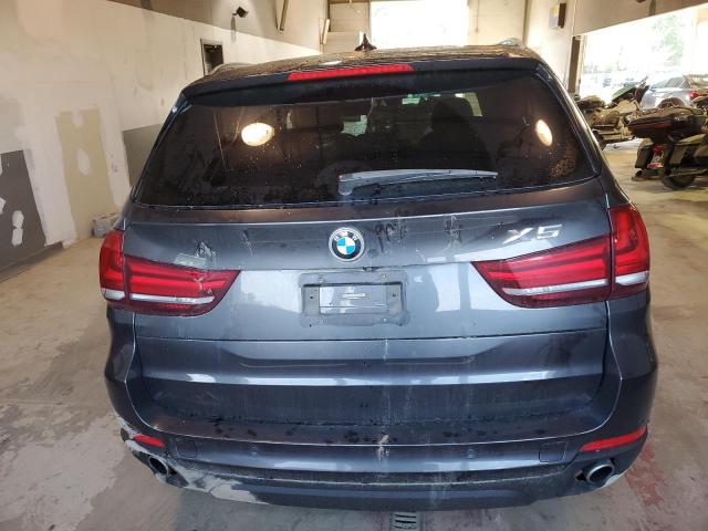 5UXKR0C54H0U50573 - 2017 BMW X5 XDRIVE35I CHARCOAL photo 6