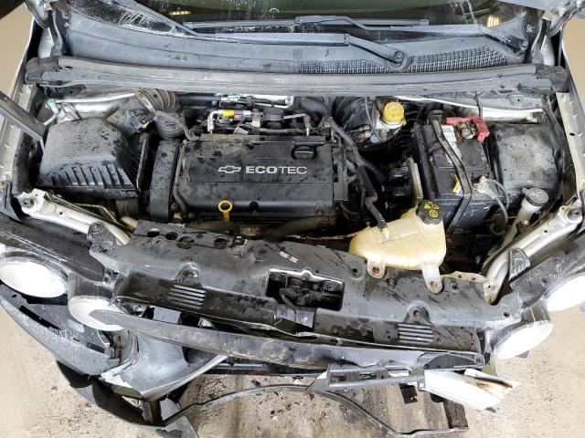 1G1JB5SHXC4112471 - 2012 CHEVROLET SONIC LS 银色 照片 11