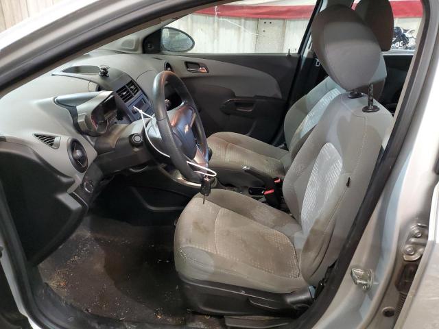 1G1JB5SHXC4112471 - 2012 CHEVROLET SONIC LS 银色 照片 7