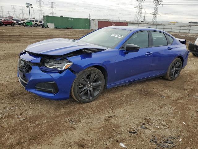 19UUB6F53MA009911 - 2021 ACURA TLX TECH A BLUE photo 1