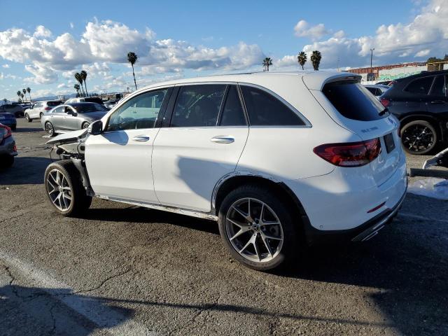 W1N0G8EB5MF915166 - 2021 MERCEDES-BENZ GLC 300 4MATIC WHITE photo 2