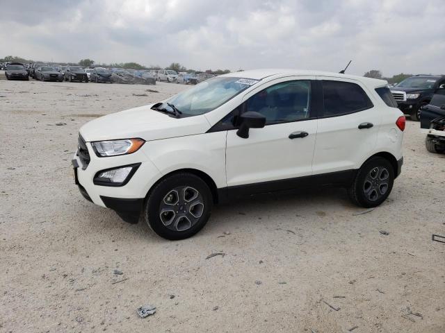 MAJ3S2FEXMC422857 - 2021 FORD ECOSPORT S WHITE photo 1