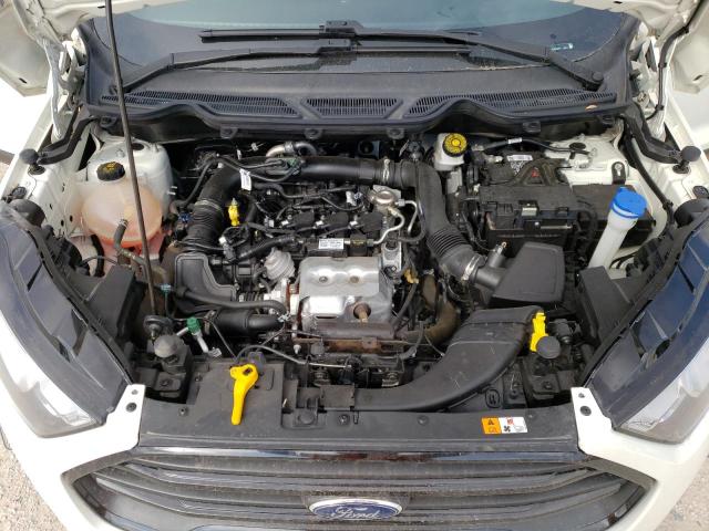 MAJ3S2FEXMC422857 - 2021 FORD ECOSPORT S WHITE photo 12