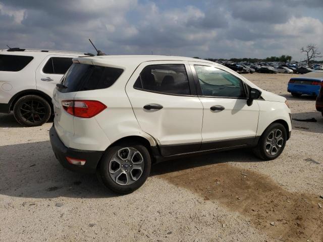 MAJ3S2FEXMC422857 - 2021 FORD ECOSPORT S WHITE photo 3