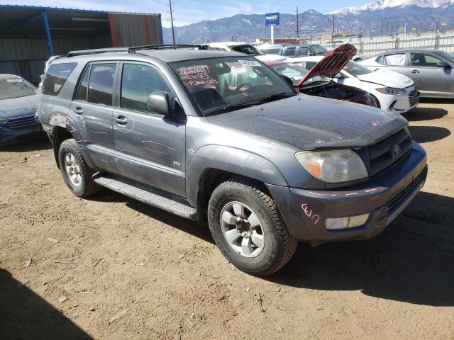 JTEZU14R330016672 - 2003 TOYOTA 4RUNNER SR5 GRAY photo 4