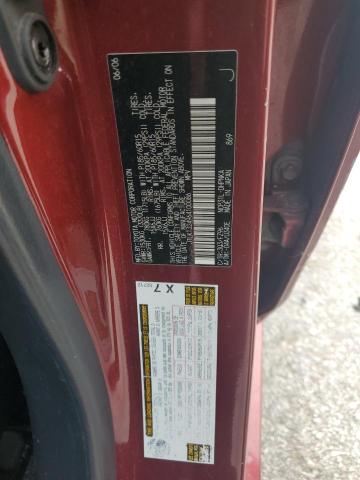 JTLKT324964100086 - 2006 TOYOTA SCION XB 红色 照片 12