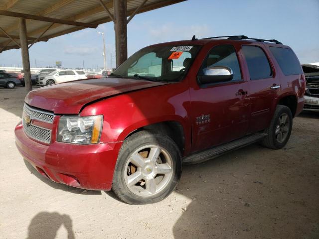 1GNSCAE02DR206637 - 2013 CHEVROLET TAHOE C1500  LS RED photo 1