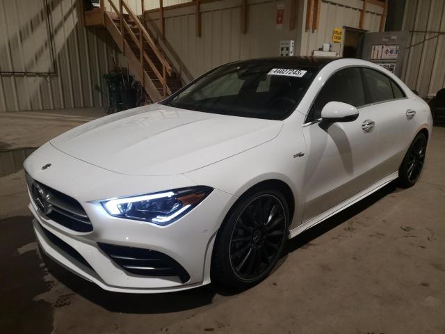 W1K5J5BB8NN288851 - 2022 MERCEDES-BENZ CLA AMG 35 4MATIC WHITE photo 1