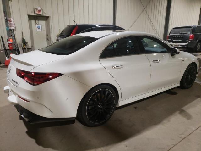 W1K5J5BB8NN288851 - 2022 MERCEDES-BENZ CLA AMG 35 4MATIC WHITE photo 3