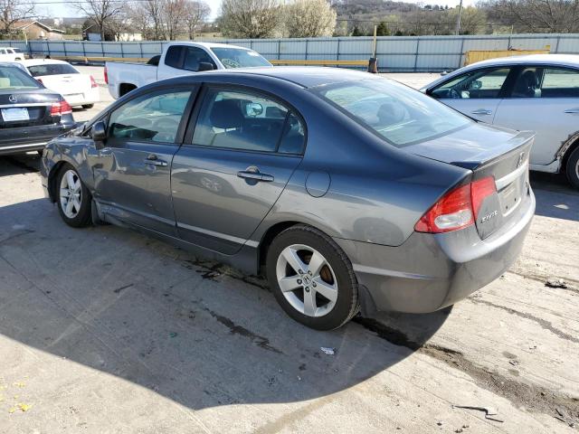 19XFA1F66BE043695 - 2011 HONDA CIVIC LX-S Մոխրագույն լուսանկար 2
