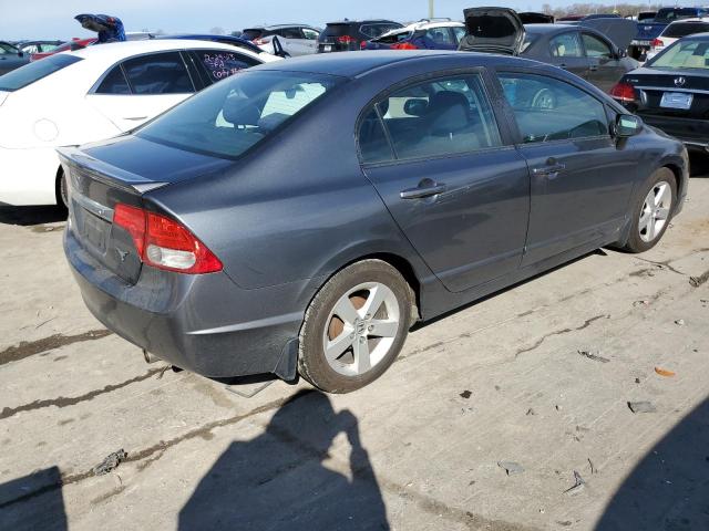 19XFA1F66BE043695 - 2011 HONDA CIVIC LX-S Մոխրագույն լուսանկար 3