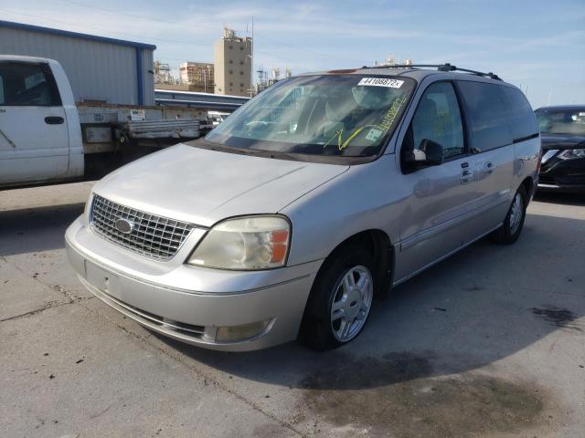 2FMZA52275BA56986 - 2005 FORD FREESTAR SEL SILVER photo 2