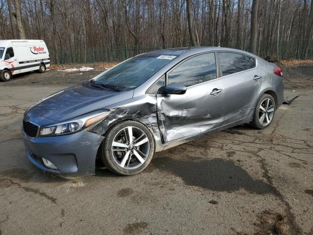 3KPFN4A88HE007160 - 2017 KIA FORTE EX GRAY photo 1