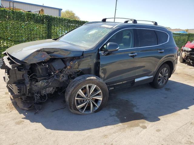 5NMS33AD9LH166864 - 2020 HYUNDAI SANTA FE SEL GRAY photo 1