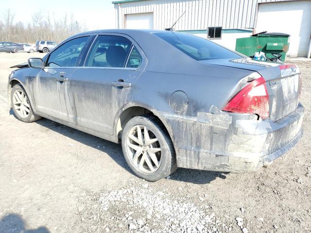 3FAHP0JG2CR444274 - 2012 FORD FUSION SEL GRAY photo 2