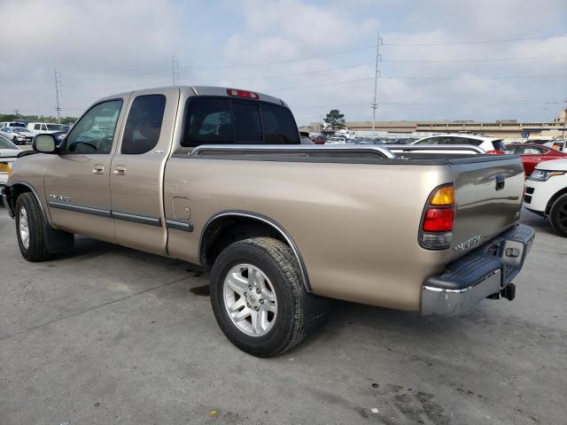 5TBRT34141S174454 - 2001 TOYOTA TUNDRA ACCESS CAB BROWN photo 2