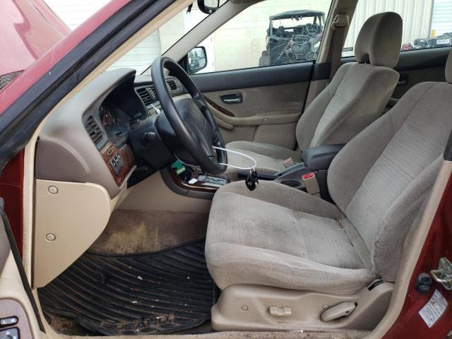 4S3BH675637612673 - 2003 SUBARU LEGACY OUTBACK AWP 勃艮第红 照片 7