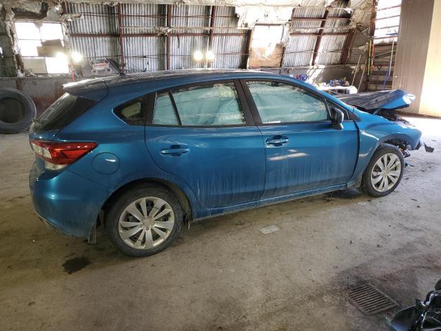 4S3GTAA68K3720971 - 2019 SUBARU IMPREZA BLUE photo 3