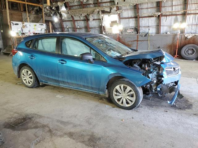 4S3GTAA68K3720971 - 2019 SUBARU IMPREZA BLUE photo 4