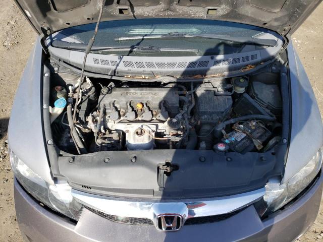 2HGFA166X9H519527 - 2009 HONDA CIVIC LX-S Մոխրագույն լուսանկար 11