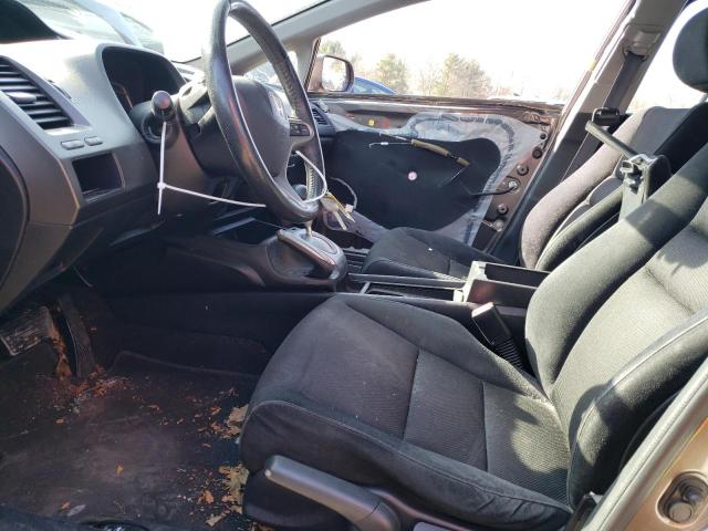 2HGFA166X9H519527 - 2009 HONDA CIVIC LX-S Մոխրագույն լուսանկար 7