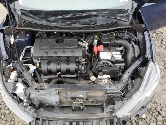 3N1AB7AP5HL641066 - 2017 NISSAN SENTRA S BLUE photo 11