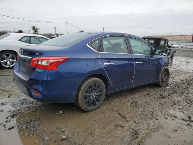 3N1AB7AP5HL641066 - 2017 NISSAN SENTRA S BLUE photo 3