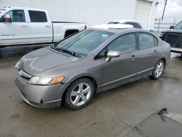 2HGFA16806H512132 - 2006 HONDA CIVIC EX GRAY photo 1