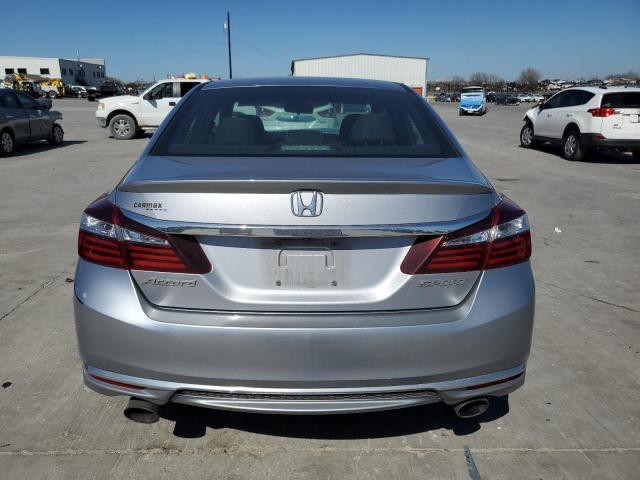 1HGCR2F53GA217534 - 2016 HONDA ACCORD SPORT SILVER photo 6