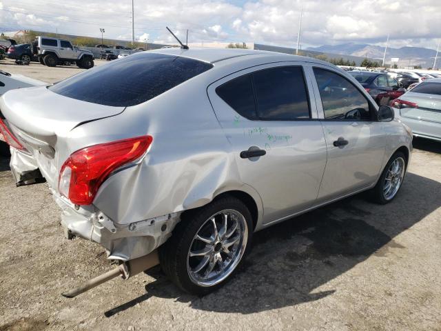 3N1CN7AP0FL807216 - 2015 NISSAN VERSA S SILVER photo 3