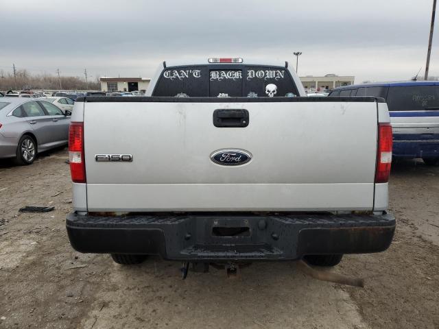 1FTPW14565KC56812 - 2005 FORD F150 SUPERCREW SILVER photo 6