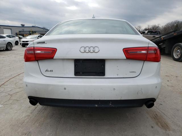 WAUGFAFC2FN030291 - 2015 AUDI A6 PREMIUM PLUS WHITE photo 6