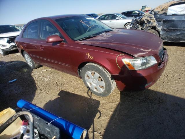 5NPET46C58H389304 - 2008 HYUNDAI SONATA GLS MAROON photo 4