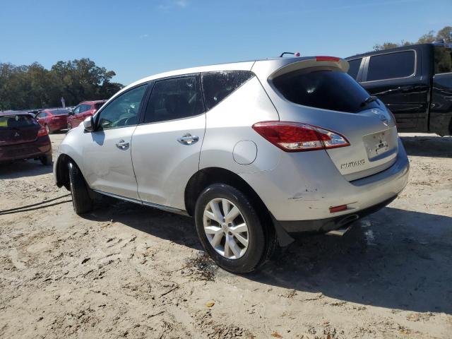 JN8AZ1MW7EW514306 - 2014 NISSAN MURANO S SILVER photo 2