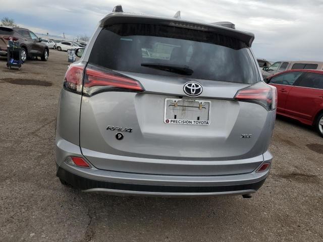 2T3WFREV7HW331540 - 2017 TOYOTA RAV4 XLE SILVER photo 6