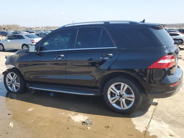 4JGDA5HB3DA172214 - 2013 MERCEDES-BENZ ML 350 4MATIC BLACK photo 2