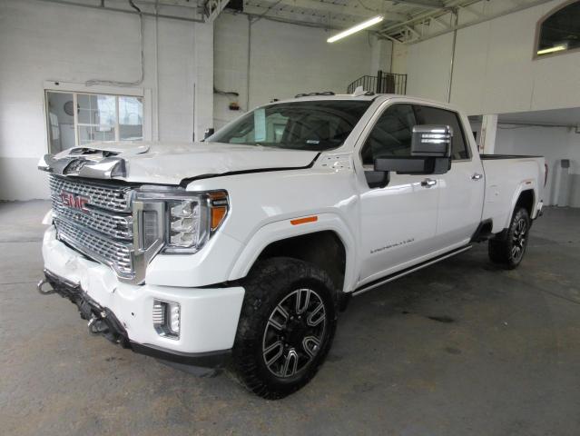 1GT49WE75PF206017 - 2023 GMC SIERRA K3500 DENALI WHITE photo 2