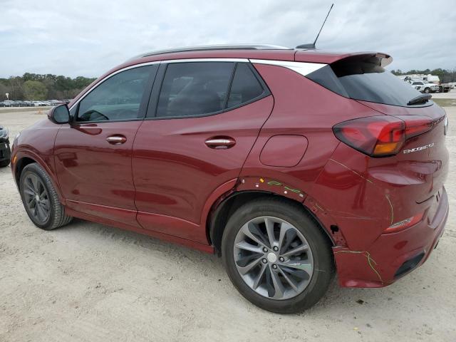 KL4MMDSL1NB026035 - 2022 BUICK ENCORE GX SELECT MAROON photo 2