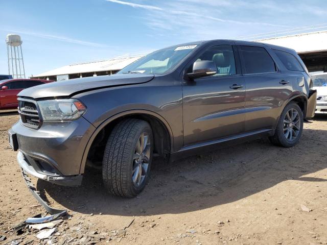 1C4SDJCT4EC563082 - 2014 DODGE DURANGO R/T GRAY photo 1