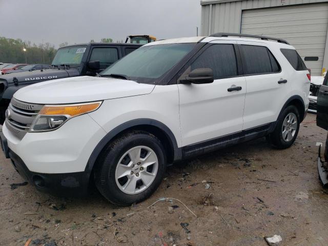 1FM5K7B93DGC83281 - 2013 FORD EXPLORER WHITE photo 1