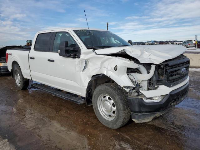 1FTFW1E56NFA31048 - 2022 FORD F150 SUPERCREW WHITE photo 4