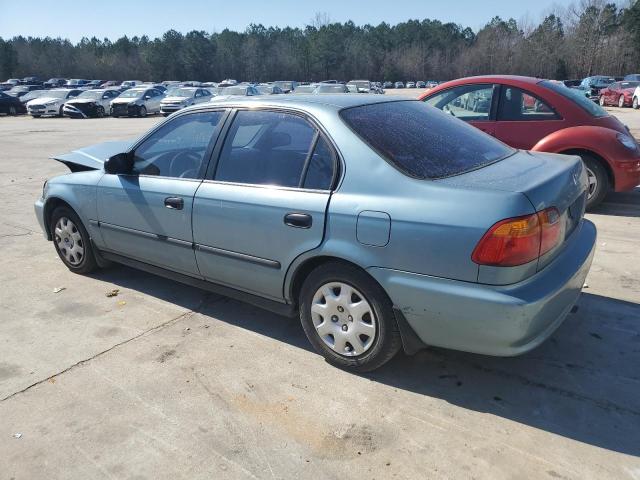 1HGEJ667XYL028989 - 2000 HONDA CIVIC LX SILVER photo 2