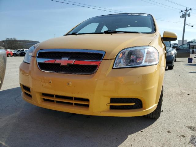 KL1TD56618B190120 - 2008 CHEVROLET AVEO BASE YELLOW photo 5