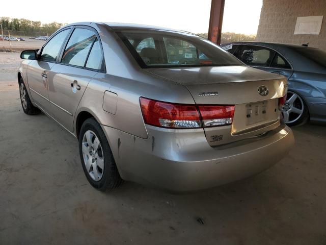 KMHET46C36A087817 - 2006 HYUNDAI SONATA GL GOLD photo 2