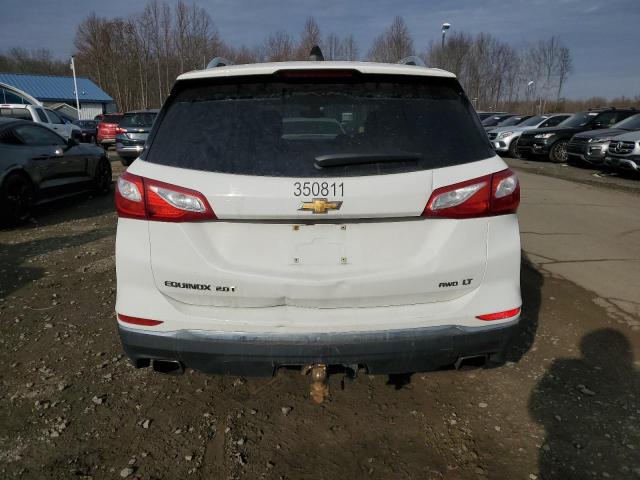 2GNAXVEX7K6260125 - 2019 CHEVROLET EQUINOX LT WHITE photo 6