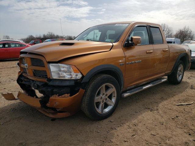 1C6RD7HT0CS270798 - 2012 DODGE RAM 1500 SPORT ORANGE photo 1