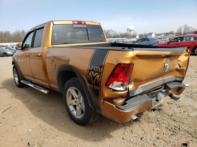 1C6RD7HT0CS270798 - 2012 DODGE RAM 1500 SPORT ORANGE photo 2