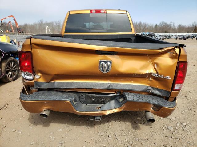 1C6RD7HT0CS270798 - 2012 DODGE RAM 1500 SPORT ORANGE photo 6