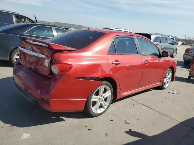 2T1BU4EE5DC971466 - 2013 TOYOTA COROLLA BASE MAROON photo 3